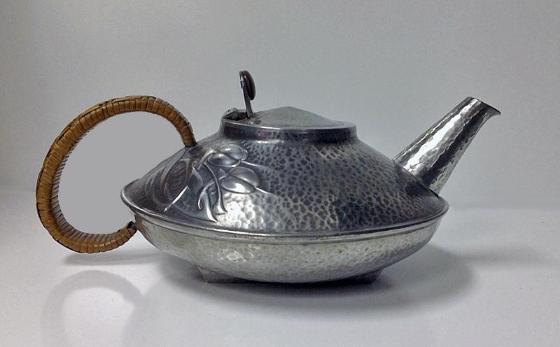 Archibald Knox Liberty Tea Set and Tray C.1906