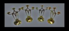 4 WMFJugendstil Secessionist Art Nouveau Candelabra, Germany C.1900