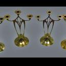 4 WMFJugendstil Secessionist Art Nouveau Candelabra, Germany C.1900