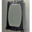 Rare WMF Art Nouveau Jugendstil Secessionist pewter Mirror, Germany C.1905