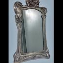 Art Nouveau Mirror, attr Argentor, Austria C.1900.