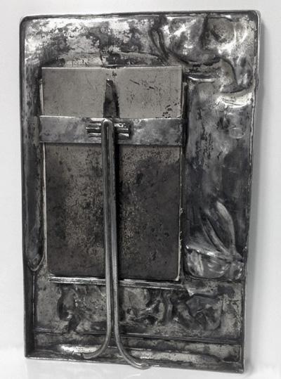 Art Nouveau Mirror, attr Argentor, Austria C.1900.