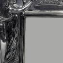 Art Nouveau large Silver Plate Photograph Frame, Germany C.1900