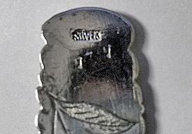 Rare Chinese Export Silver and Jade Magnifying Glass, C.1900.