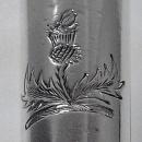 Rare Pair of English Canon pattern Silver Servers, London 1929-30, D & J Welby.