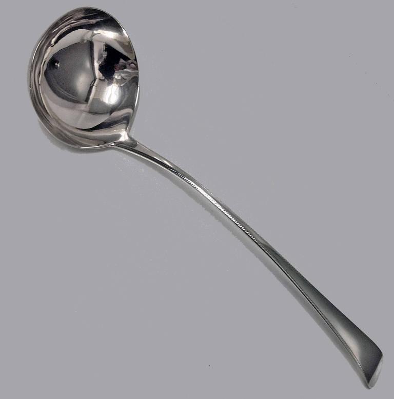 Hester Bateman Georgian Silver Soup Ladle. London 1788