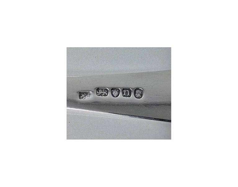 Hester Bateman Georgian Silver Soup Ladle. London 1788
