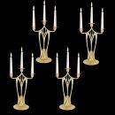 4 WMFJugendstil Secessionist Art Nouveau Candelabra, Germany C.1900