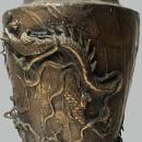 Oriental Bronze Vases, Meiji Period