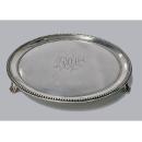 Georgian Silver Salver, London 1785 by Elizabeth Jones