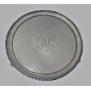 Georgian Silver Salver, London 1785 by Elizabeth Jones