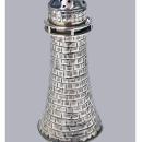 Silver Lighthouse Castor, 1887 Henry Wilkinson