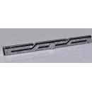 J. E. Caldwell Diamond, Onyx Platinum Bar Brooch, American, C.1930.