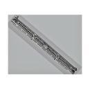 J. E. Caldwell Diamond, Onyx Platinum Bar Brooch, American, C.1930.