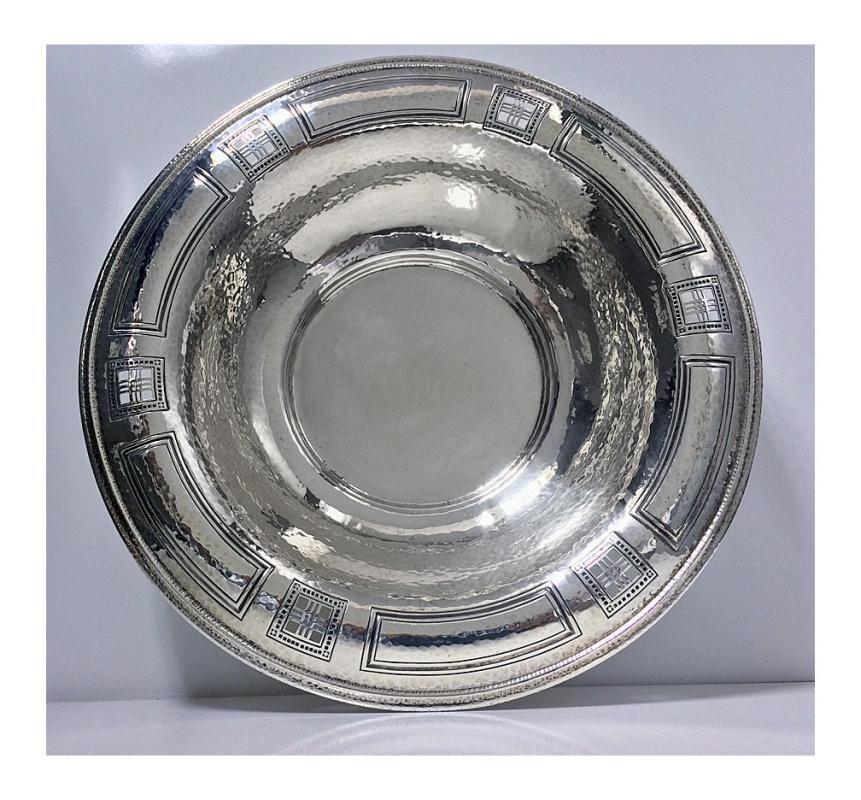 American Arts & Crafts Sterling Bowl, Black, Starr & Frost New York C.1900