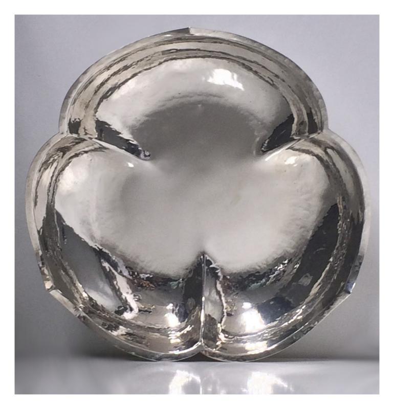 Randahl hammered Sterling Bowl Chicago C.1930.