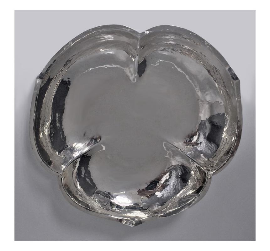 Randahl hammered Sterling Bowl Chicago C.1930.