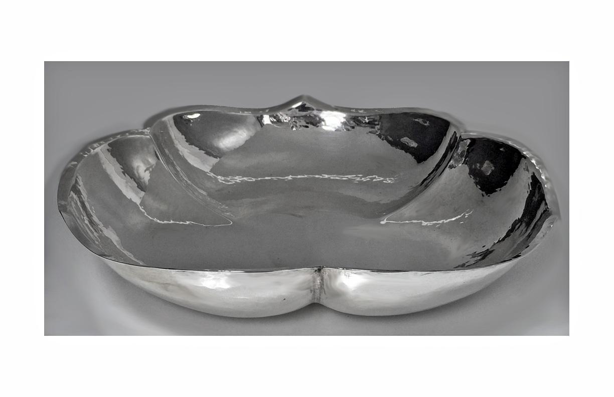 Randahl hammered Sterling Bowl Chicago C.1930.