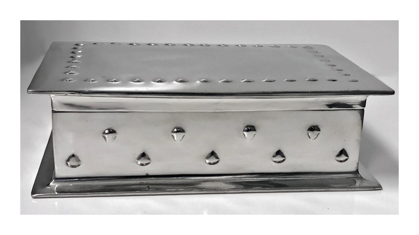 Large Liberty Arts and Crafts Humidor Box, designed by Archibald Knox, C.1905