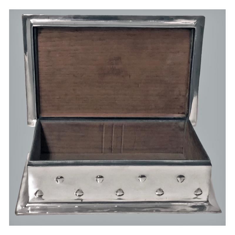 Large Liberty Arts and Crafts Humidor Box, designed by Archibald Knox, C.1905
