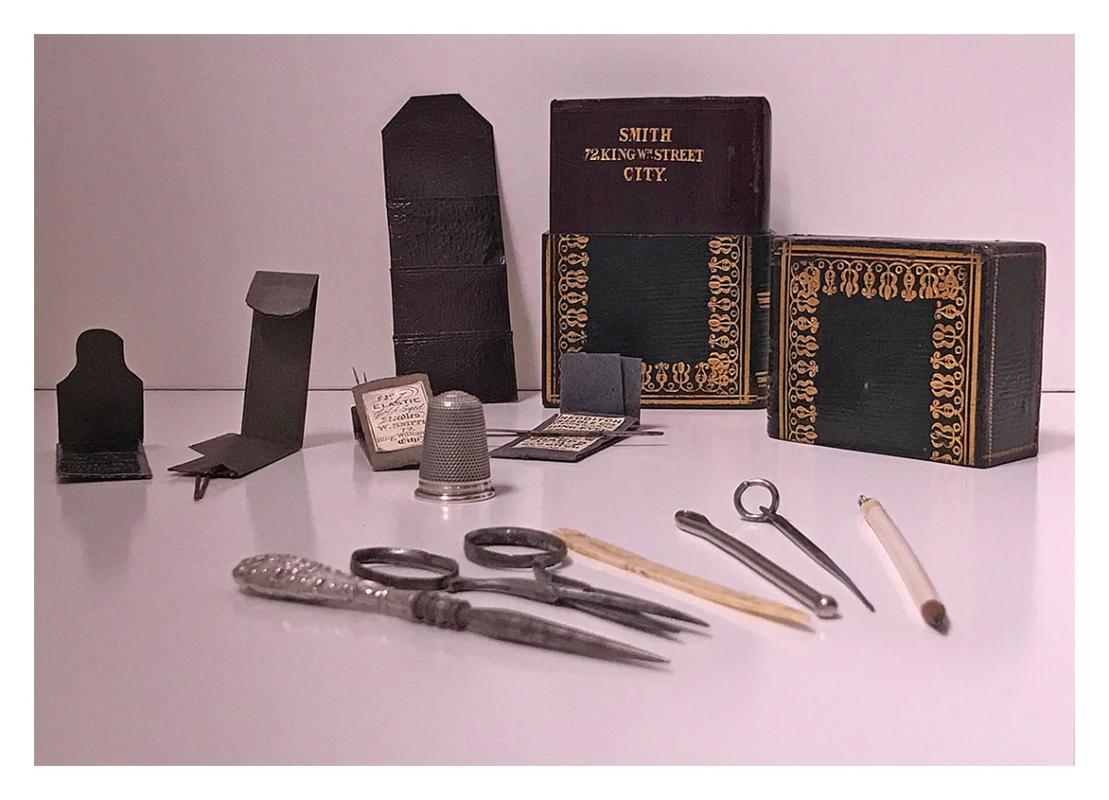 Rare 19th century Sewing compendium in form of Book, English C.1840