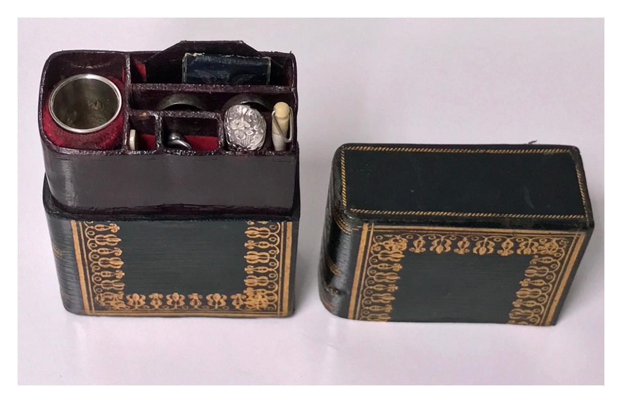 Rare 19th century Sewing compendium in form of Book, English C.1840