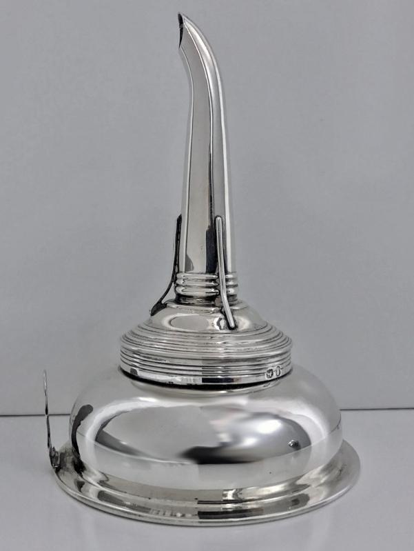 Georgian Silver Wine Funnel, London 1806 Peter and William Bateman