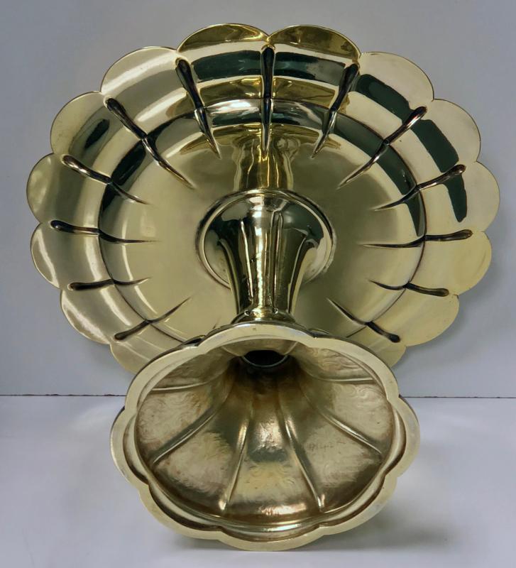 Elkington & Co Gilt and Silver Plate large Tazza, 1891