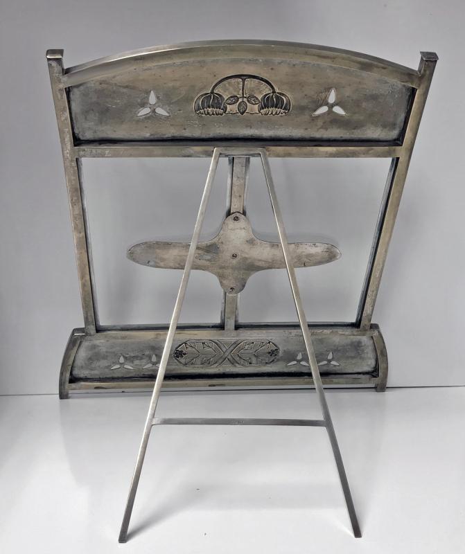 Extremely Rare Very Large Argentor Double Photograph Frame, Austria C.1900
