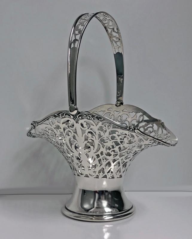 Sterling Silver Basket Birmingham 1923, Henry Matthews