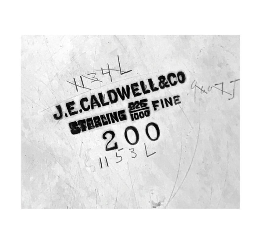 American Sterling Silver Salver Tray by Caldwell, C.1890