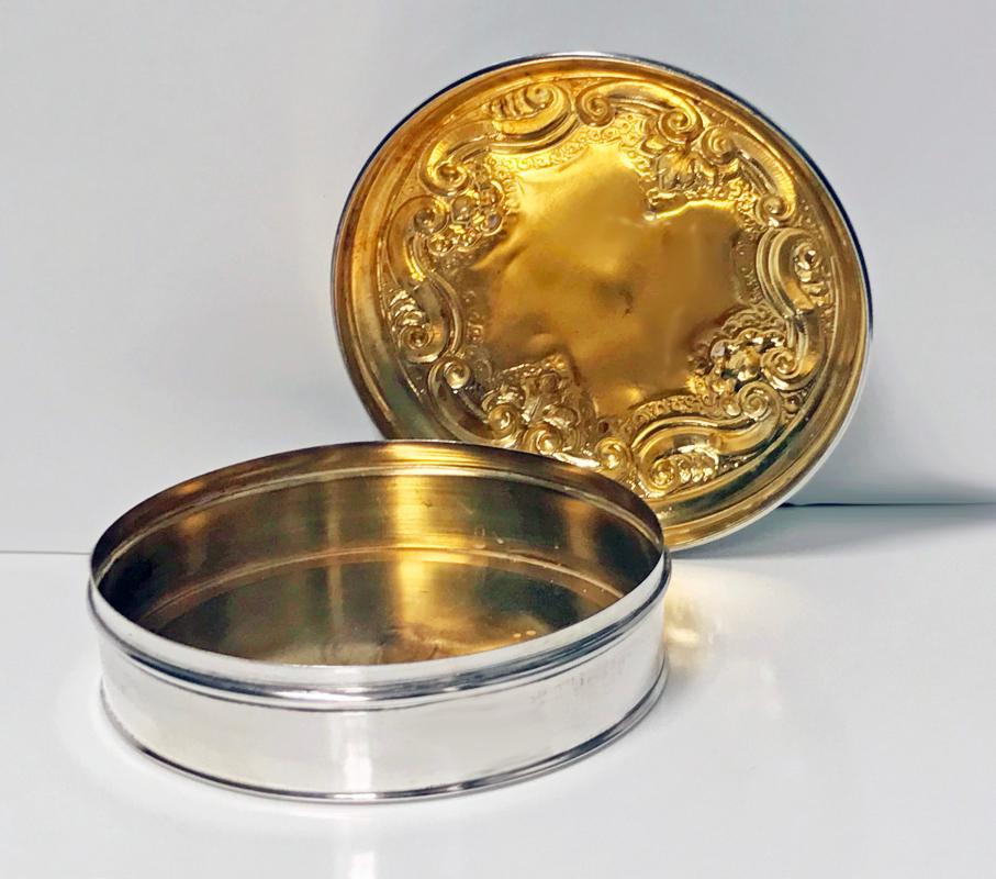 Portuguese Silver Box, Gondomar 1938