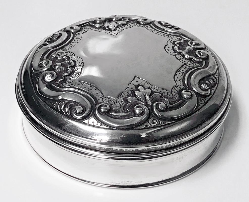 Portuguese Silver Box, Gondomar 1938