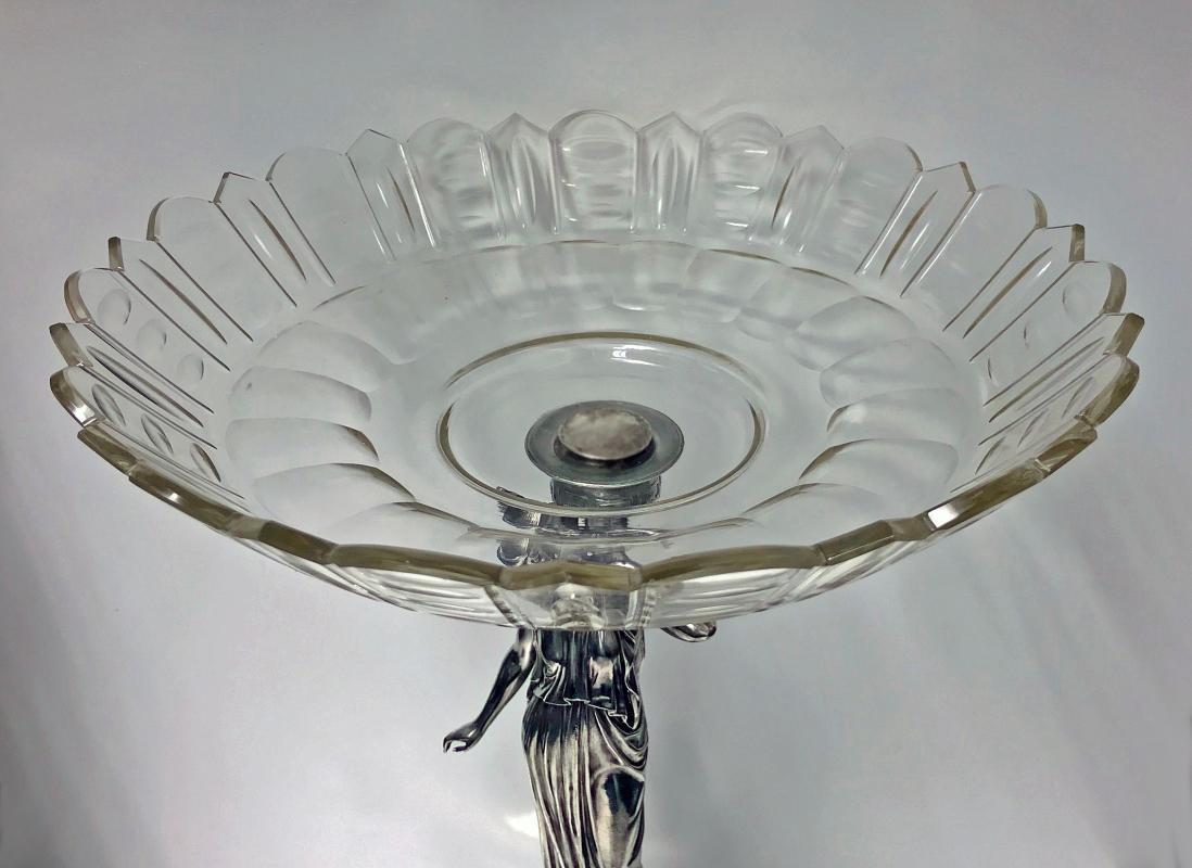 WMF Jugendstil Secessionist Fruit Stand, C.1920