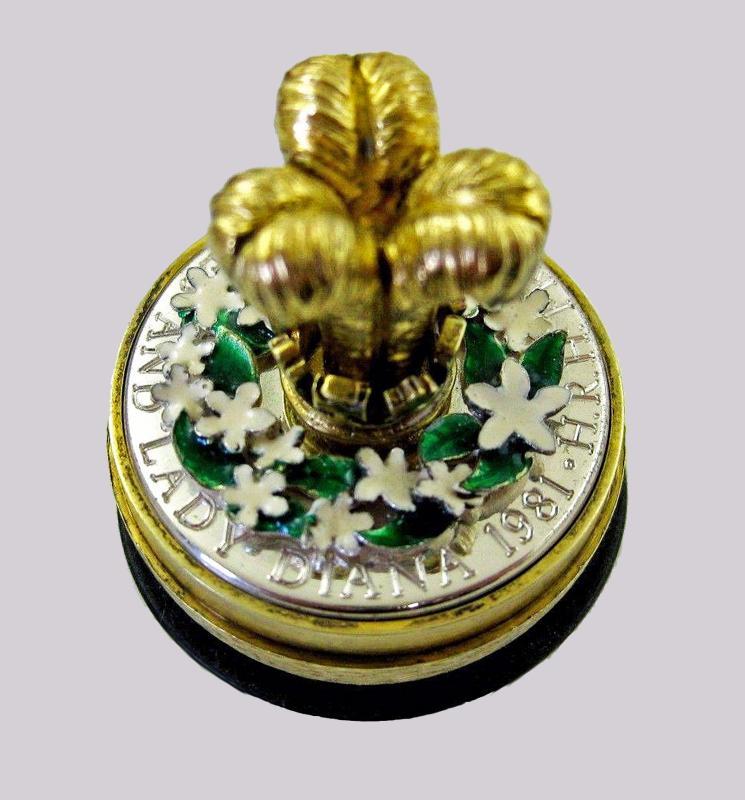 Stuart Devlin Silver and Enamel Charles & Diana Wedding Commemorative Egg, London 1981