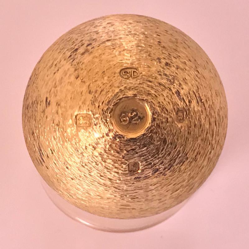Stuart Devlin Silver and Enamel Charles & Diana Wedding Commemorative Egg, London 1981