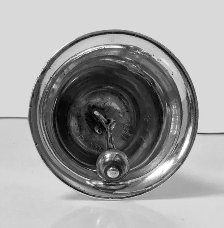 Georgian Silver Table Dinner Bell, London 1814, William Bateman.
