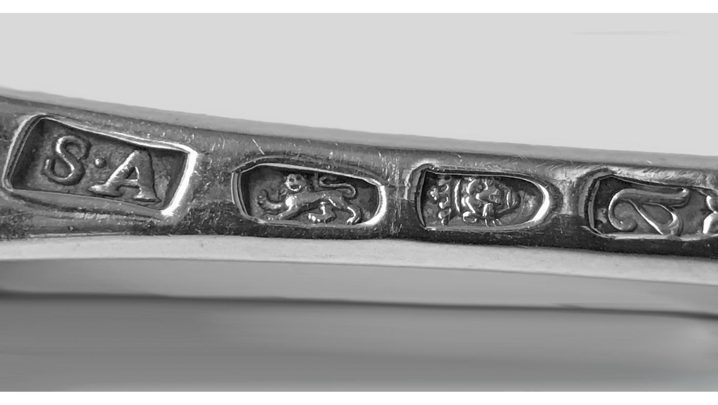 18th century Georgian Silver Basting Spoon, London 1776 Stephen Adams