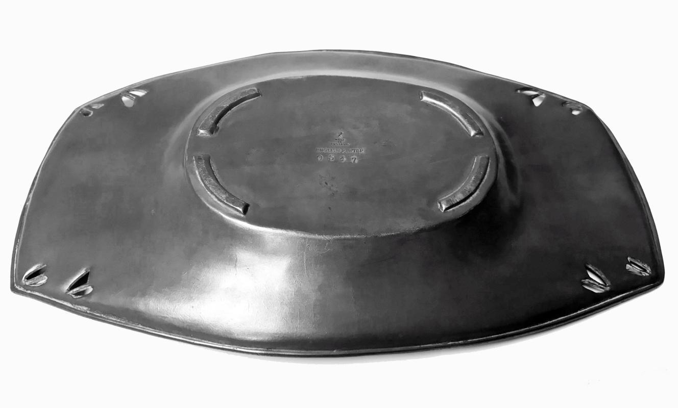 Archibald Knox for Liberty and Co Arts and Crafts Pewter Cake Dish, C.1904