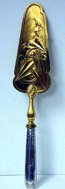 French Art Deco Server, France, C.1920