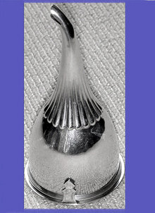 Georgian Silver Wine Funnel, London 1802 by Hannah Northcote