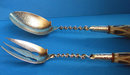 Geo C. Shreve early mark American Sterling Servers, C.1880
