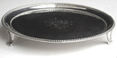 Georgian Silver Salver, London 1785 by Elizabeth Jones