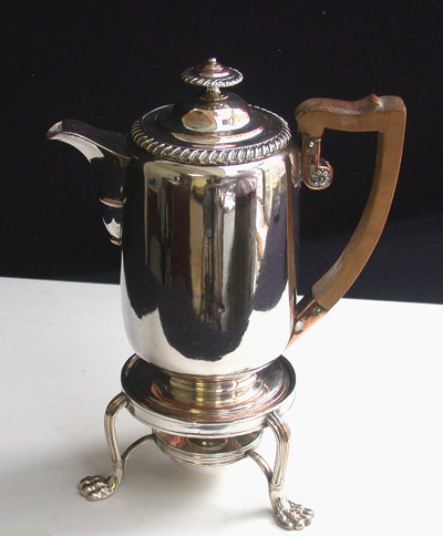 Old Sheffield Plate Biggin, Stand & Burner, England C.1810 by Creswick