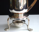Old Sheffield Plate Biggin, Stand & Burner, England C.1810 by Creswick
