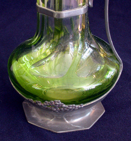 Orivit Art Nouveau Claret Jug, Germany, 1900