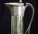 Orivit Art Nouveau Claret Jug, Germany, 1900