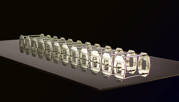 12 Art Deco French Knife Rests, C.1920