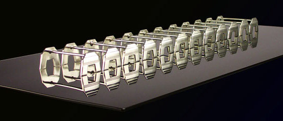 12 Art Deco French Knife Rests, C.1920