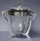 WMF Jugendstil Art Nouveau Secessionist Biscuit Box. Germany C. 1905